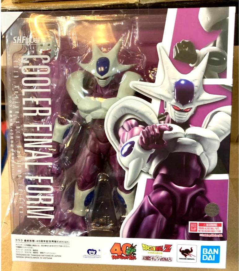 S.H. Figuarts Cooler Final Form 40th Anniversary Action Figure New In Hand