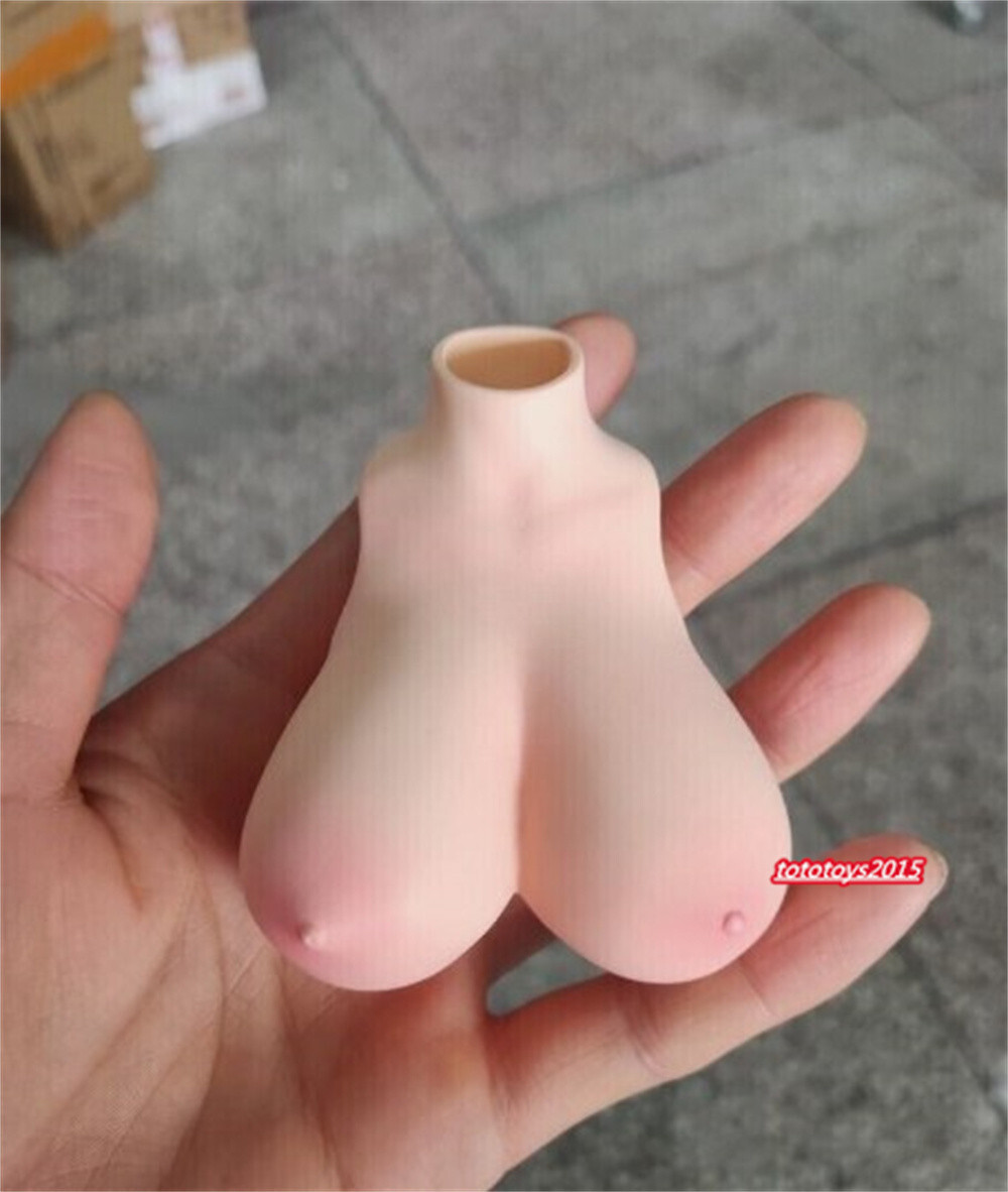 1:6 Normal Skin Big Breast Bust Kits Cover Fit 12 » Female PH TBL Figure Body