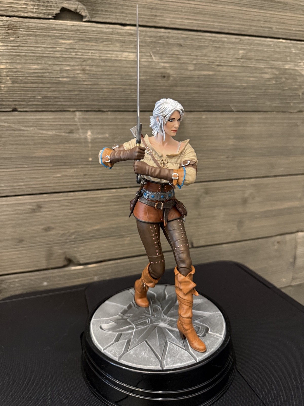 The Witcher 3 Wild Hunt Cirilla Dark Horse Ciri Figure NO BOX