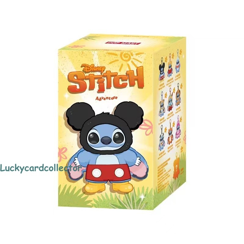 1 Random POP MART Disney Stitch Adventure Series Blind Box Plush Pendant Figure