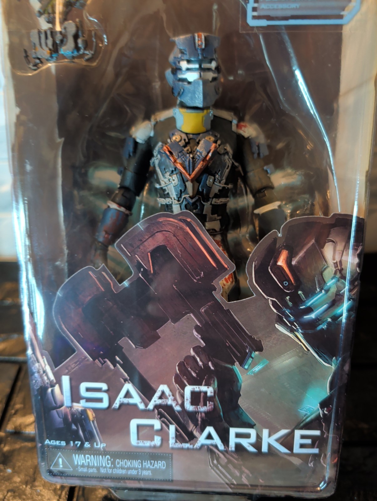 NECA Dead Space 2 ISAAC CLARKE LED Lights Player Select Action Figure – New