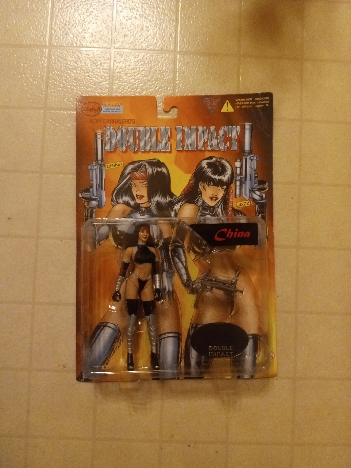 Skybolt 1998 Double Impact « China » Action Figure Perfect Unopened Condition Rare