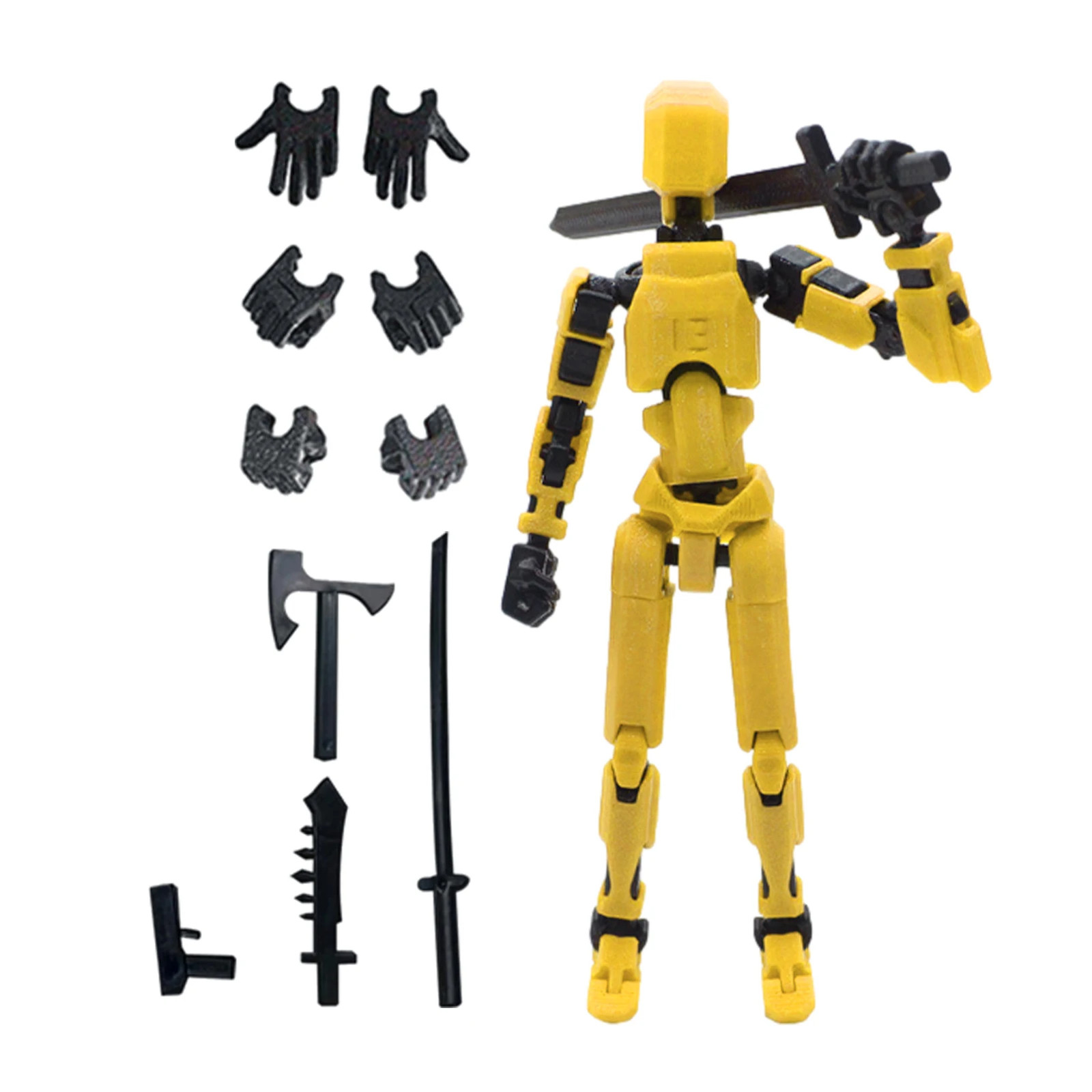 3D Printed Multi-Jointed Shapeshift Robot 2.0 – Movable Mannequin Dummy 13