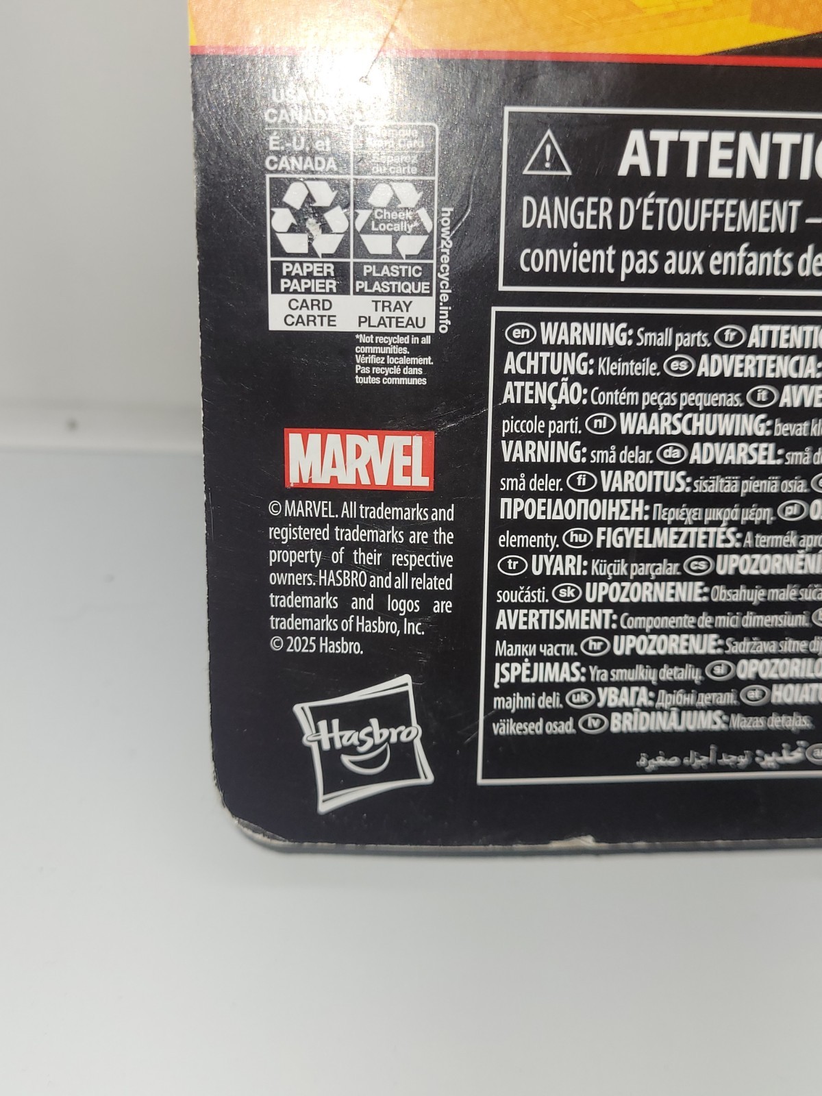 Marvel Legends Ultimate Iron Man Comic Book Series Cardback 2025