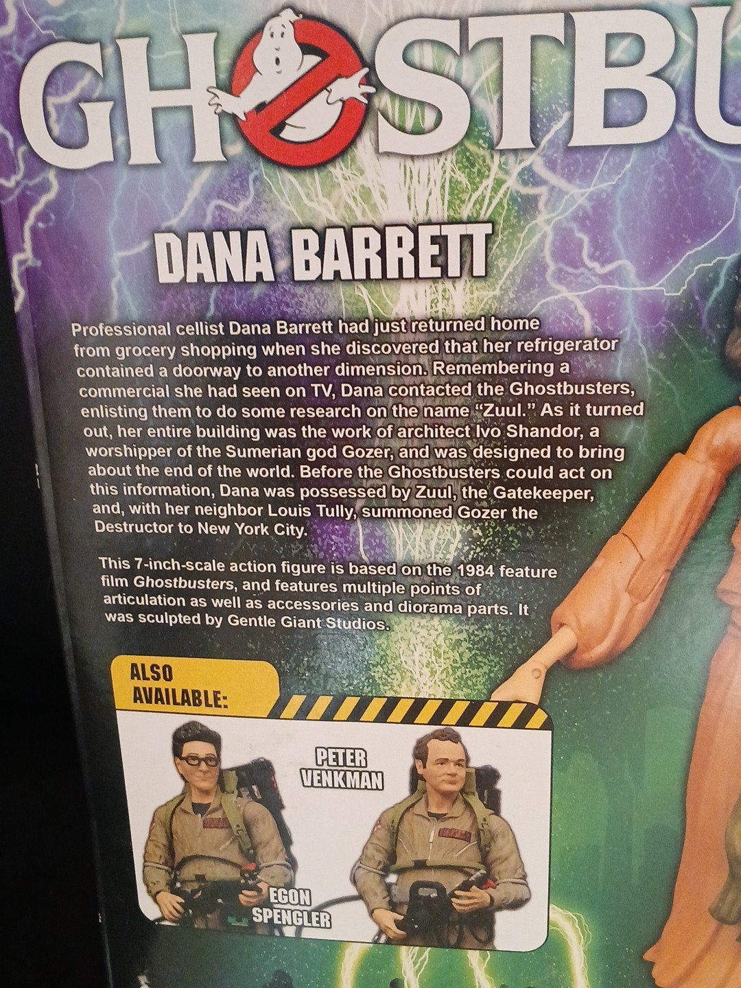 Diamond Select Ghostbusters Dana Barrett Action Figure 2016 NIB Some Box Dmg