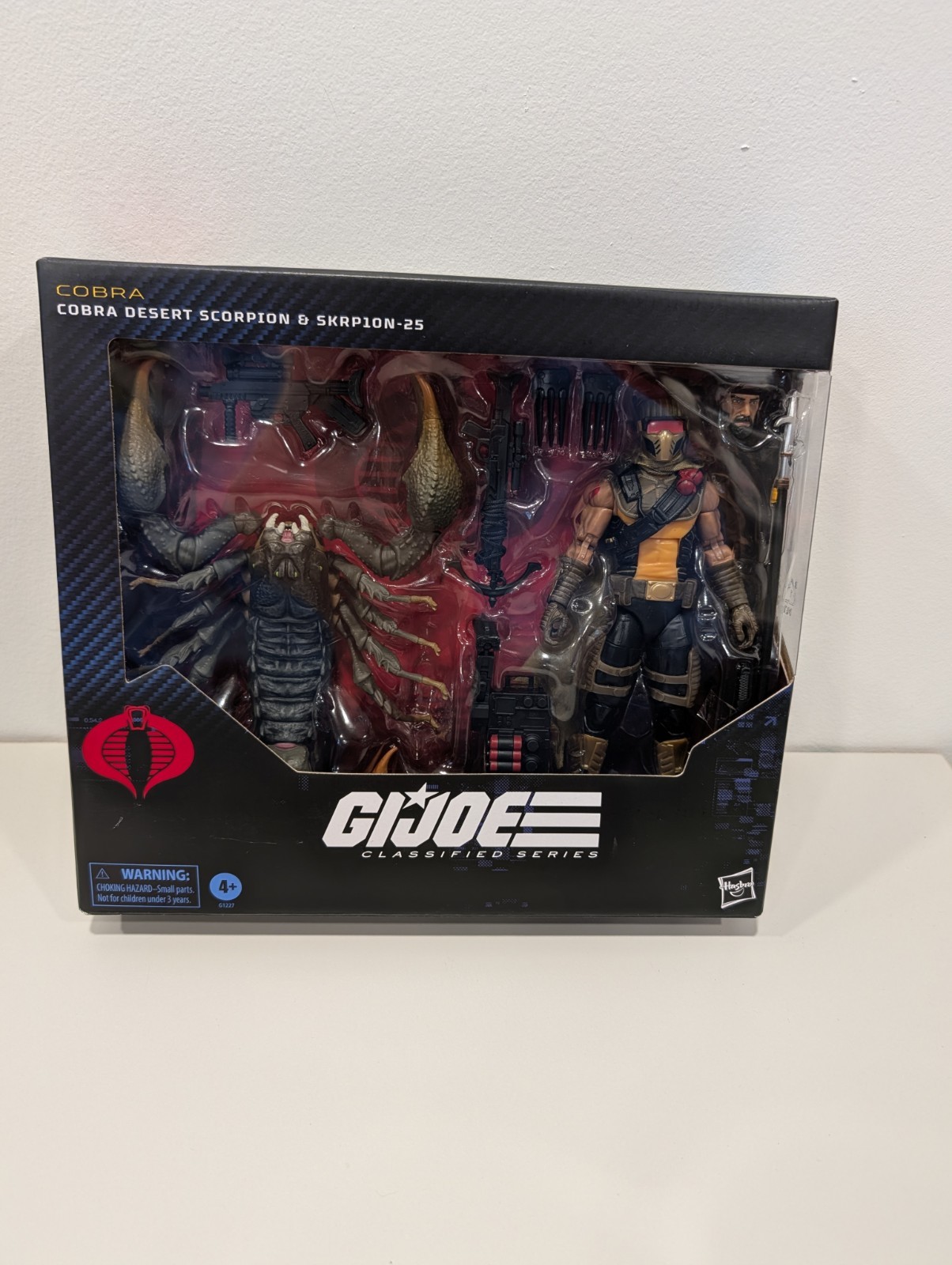 G.I. Joe Classified Series Cobra Desert Scorpion with SKRP10N-25 #180 (Sealed)