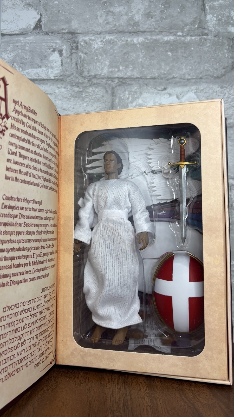 D13 Toys Biblical Adventures Book One Angel (Tan Skin) NEW