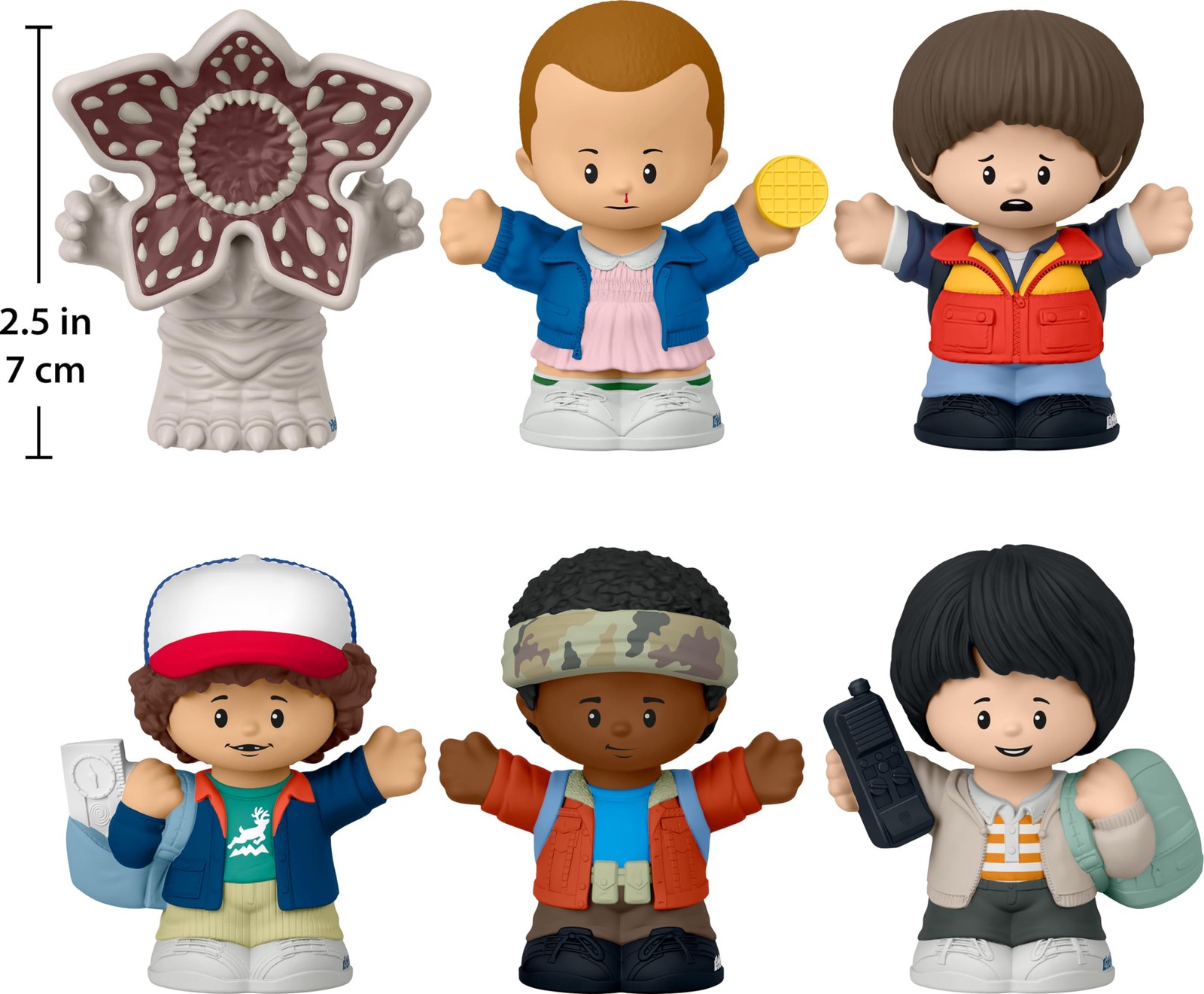 Stranger Things Castle Byers Set: 6 Figures for Adults & Fans in Display Package