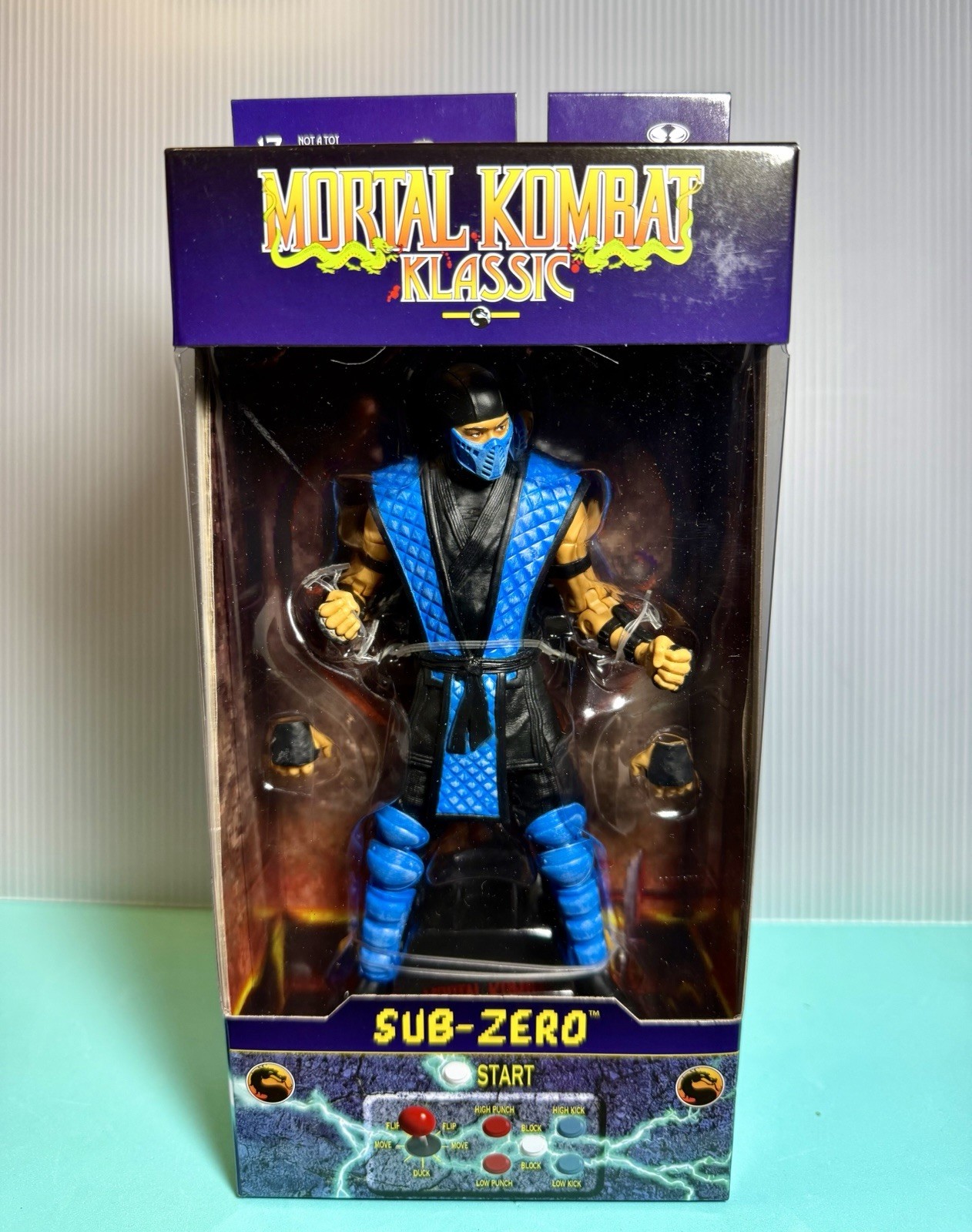 2025 McFarlane Toys Mortal Kombat Klassic: SUB-ZERO Action Figure