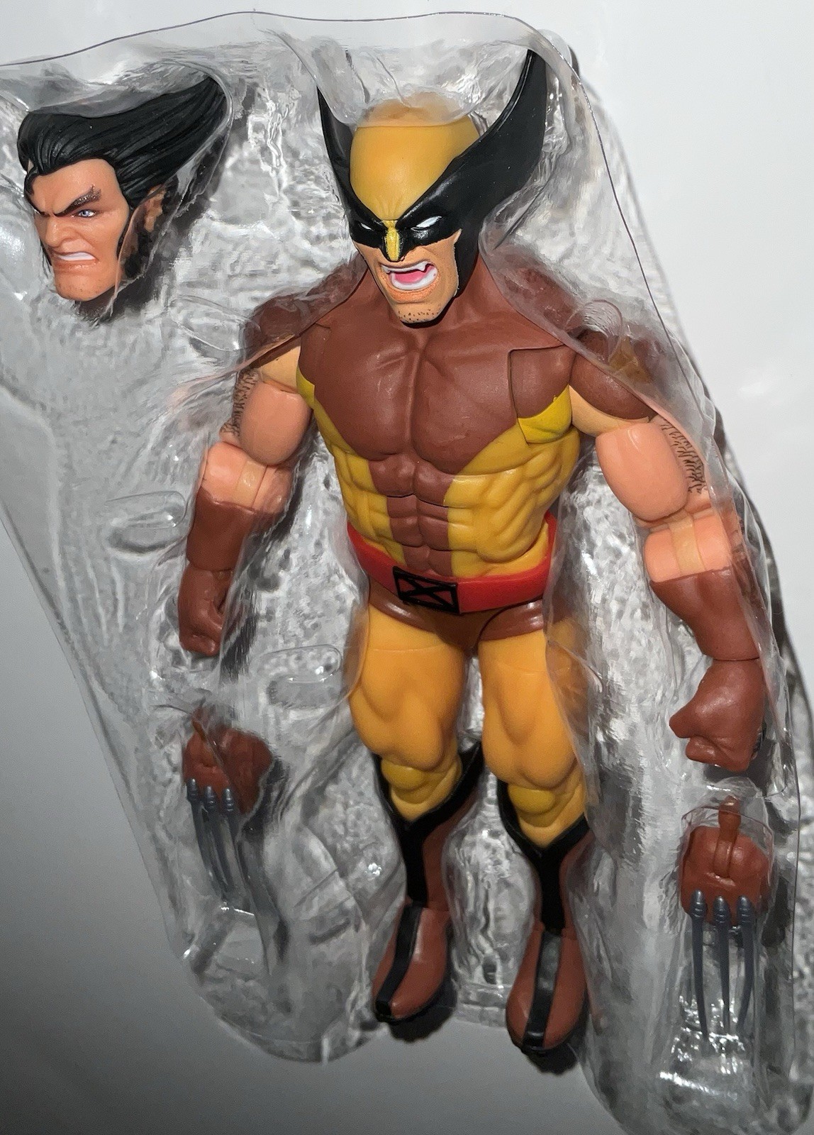 Marvel Legends WOLVERINE 6&Prime; Figure XMEN &rsquo;97 Animated Pulse Brown Suit
