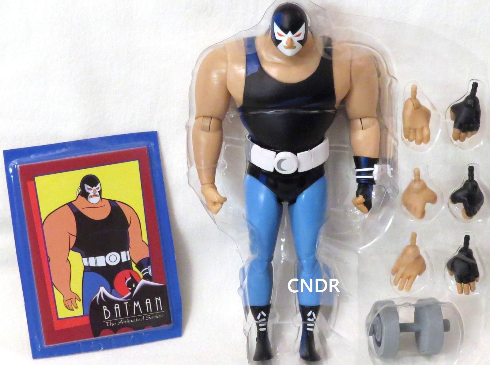 McFarlane DC Batman The Animated Series BANE only *NO Bruce Wayne baf arms* BTAS