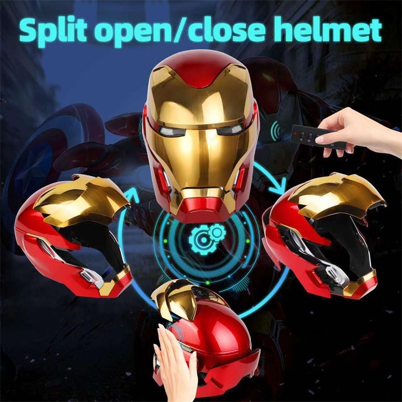NEW 1:1 Wearable Friday Iron Man Mk50 Helmet Remote Touch Voice Control Mask