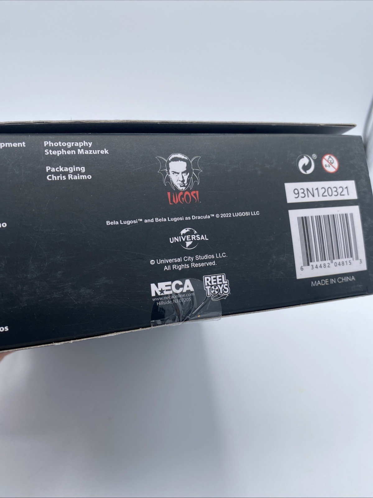 ULTIMATE COUNT DRACULA 7&Prime; NECA BLACK & WHITE ACTION FIGURE HORROR Nice Box NEW