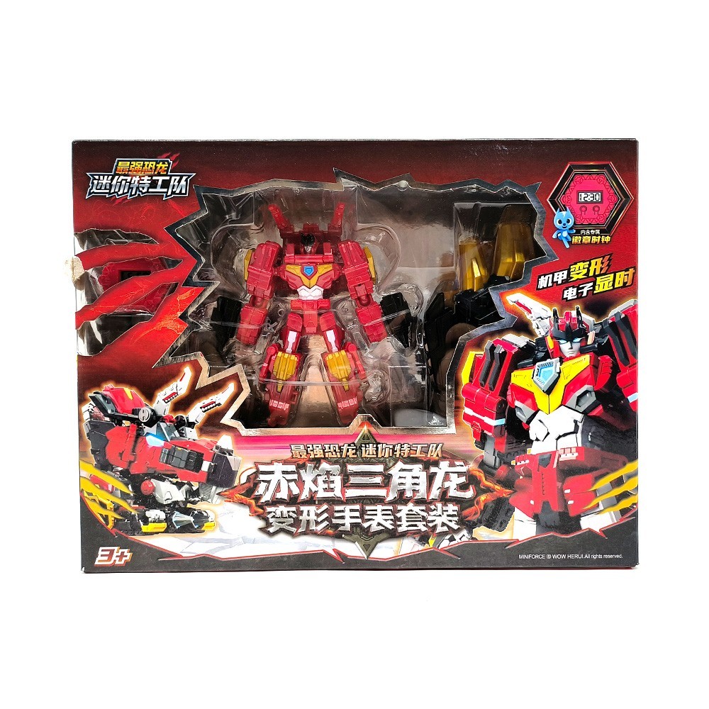 MiniForce X Watch SAMMY PTERTY Transformation Super Dino Power Robot Kids Toys