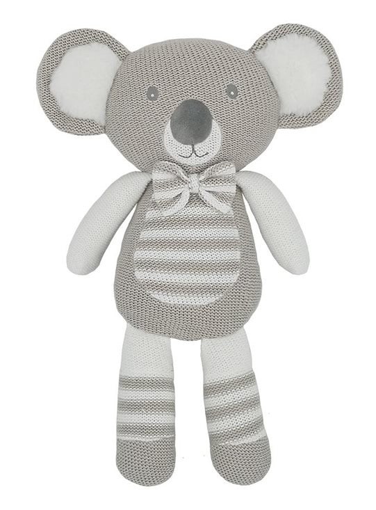 KNITTED TOY – Kevin The Koala Living Textiles Baby Shower Gift Gender Neutral