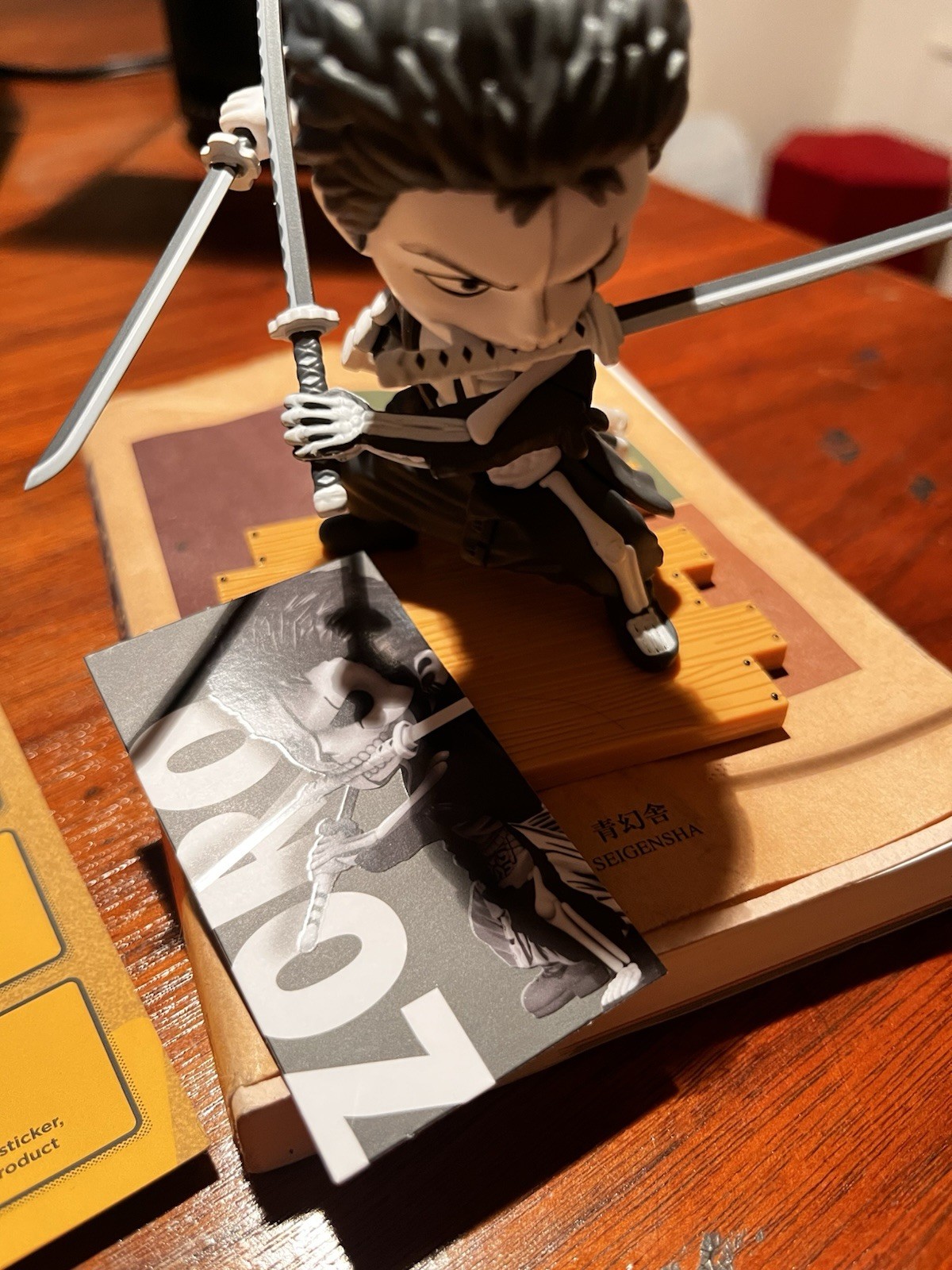 Mighty Jaxx Freenys Hidden Dissectibles One Piece Series 1 Zoro RARE manga mono