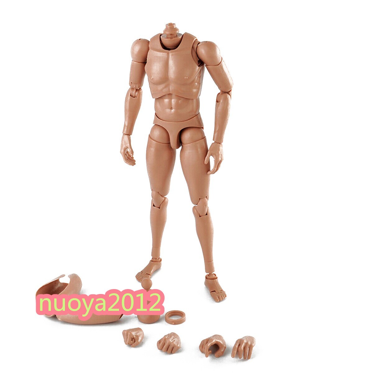 1:6 MX02-A Europe Skin Male Action Figure Body 12inch Flexible PVC Soldier Dolls