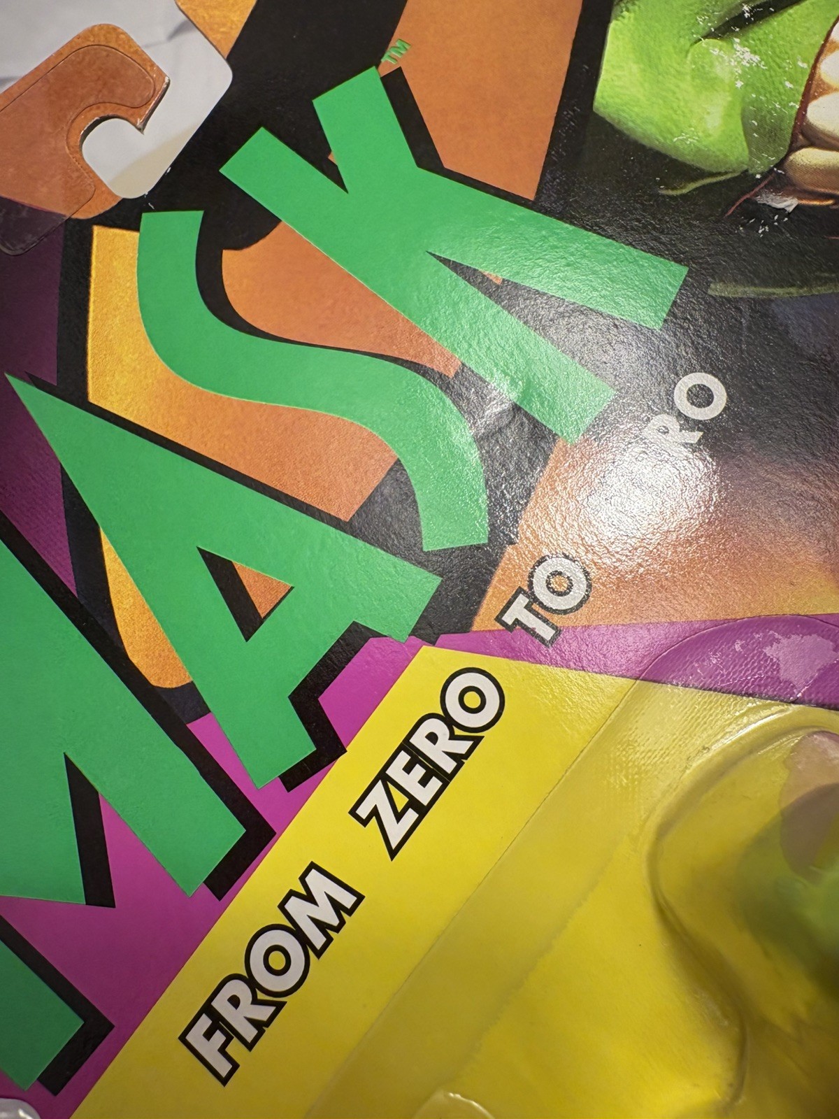 The Mask From Hero to Zero Killin Time Mask Vintage 1995 Figure MOC Kenner