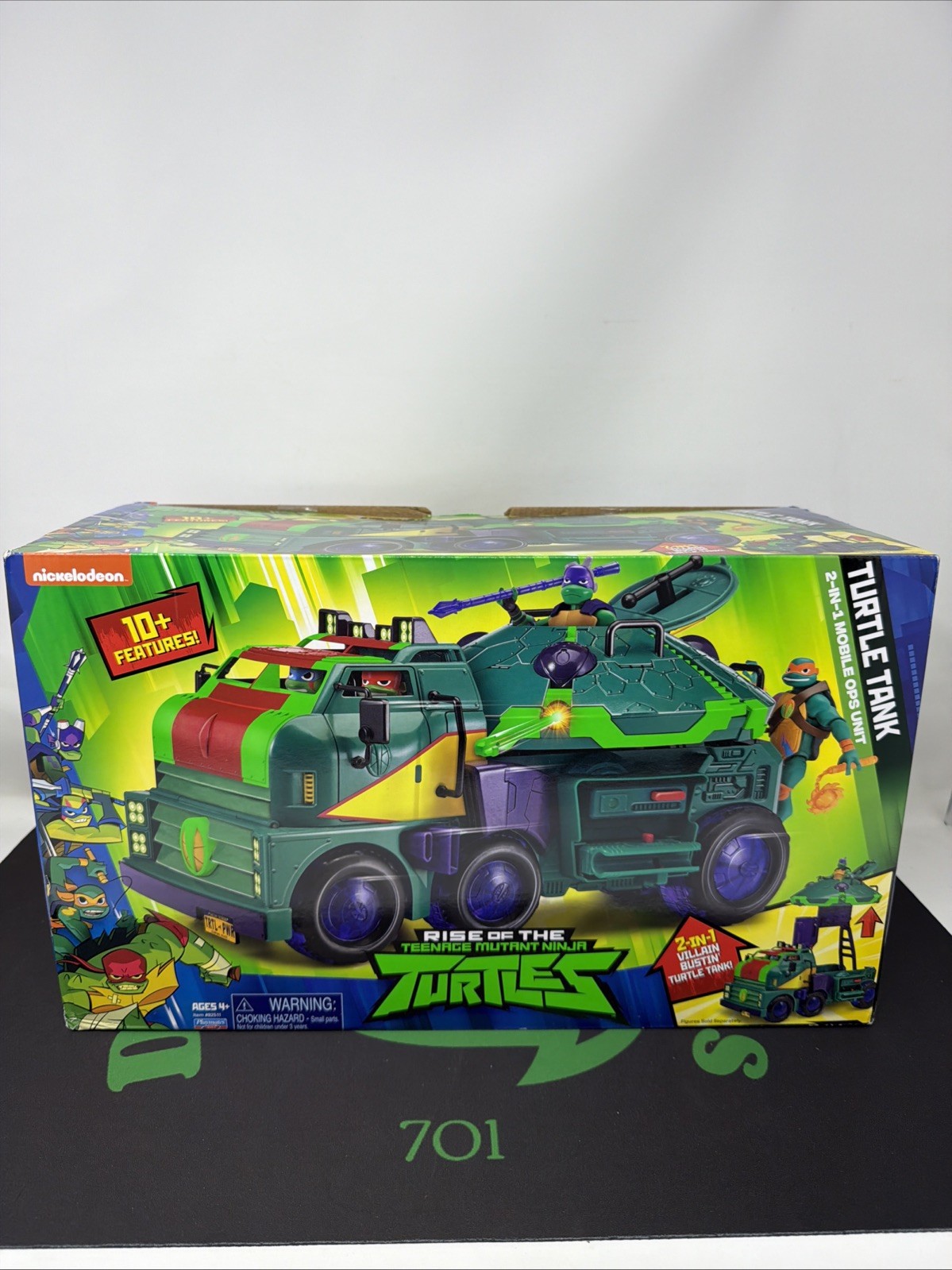 Rise Of The Teenage Mutant Ninja Turtles Tank 2 In 1 Mobile Ops Unit New TMNT