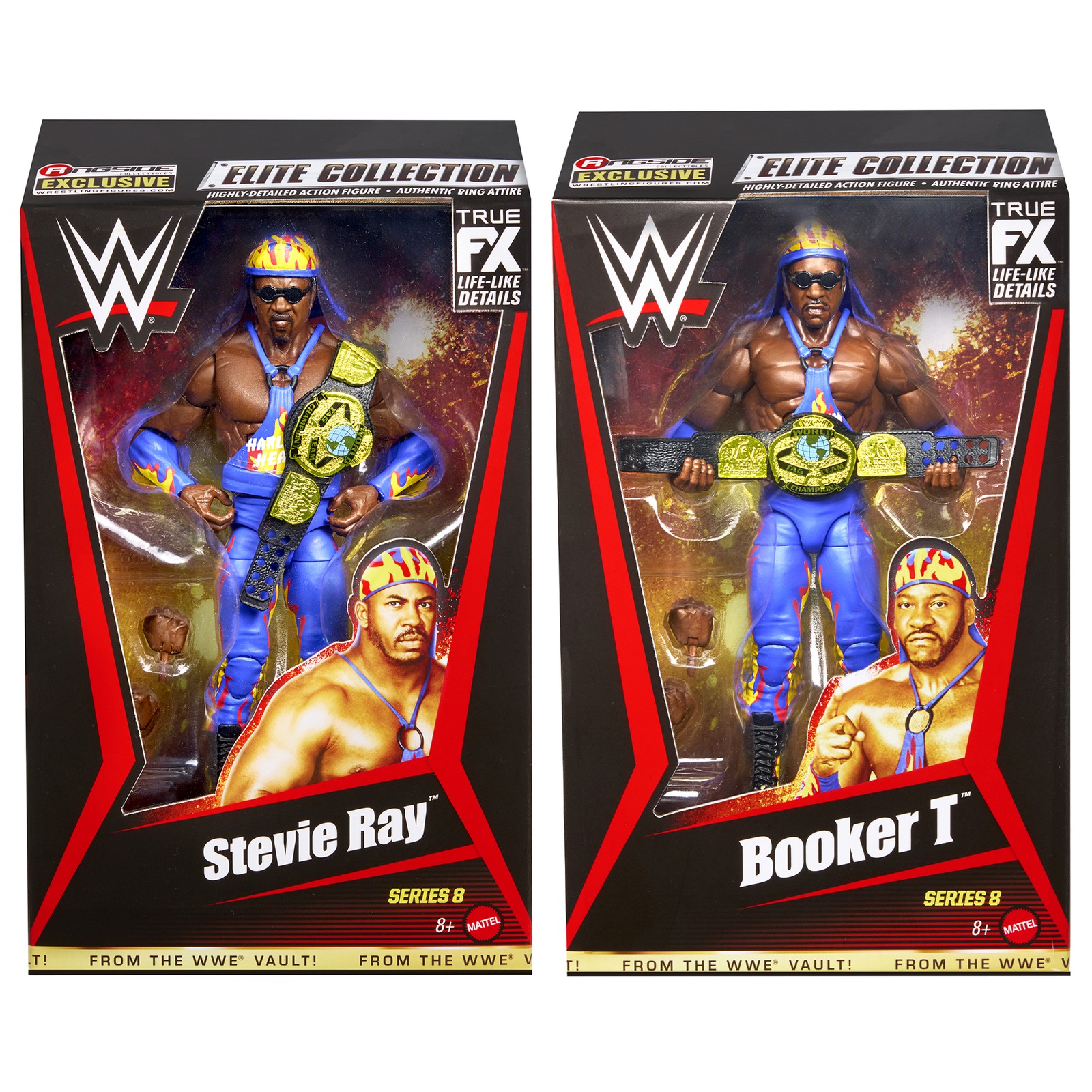 Package Deal (Harlem Heat – Booker T & Stevie Ray) WWE From the Vault Series 8