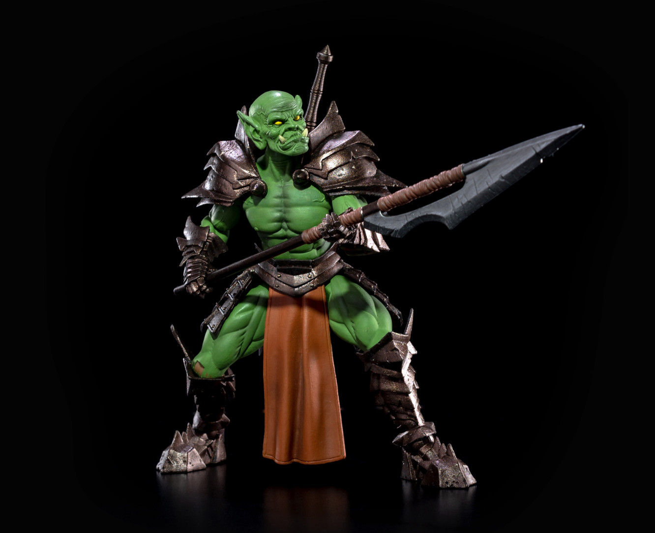 Mythic Legions War of the Aetherblade Deluxe Male Ork Builder with bonus head