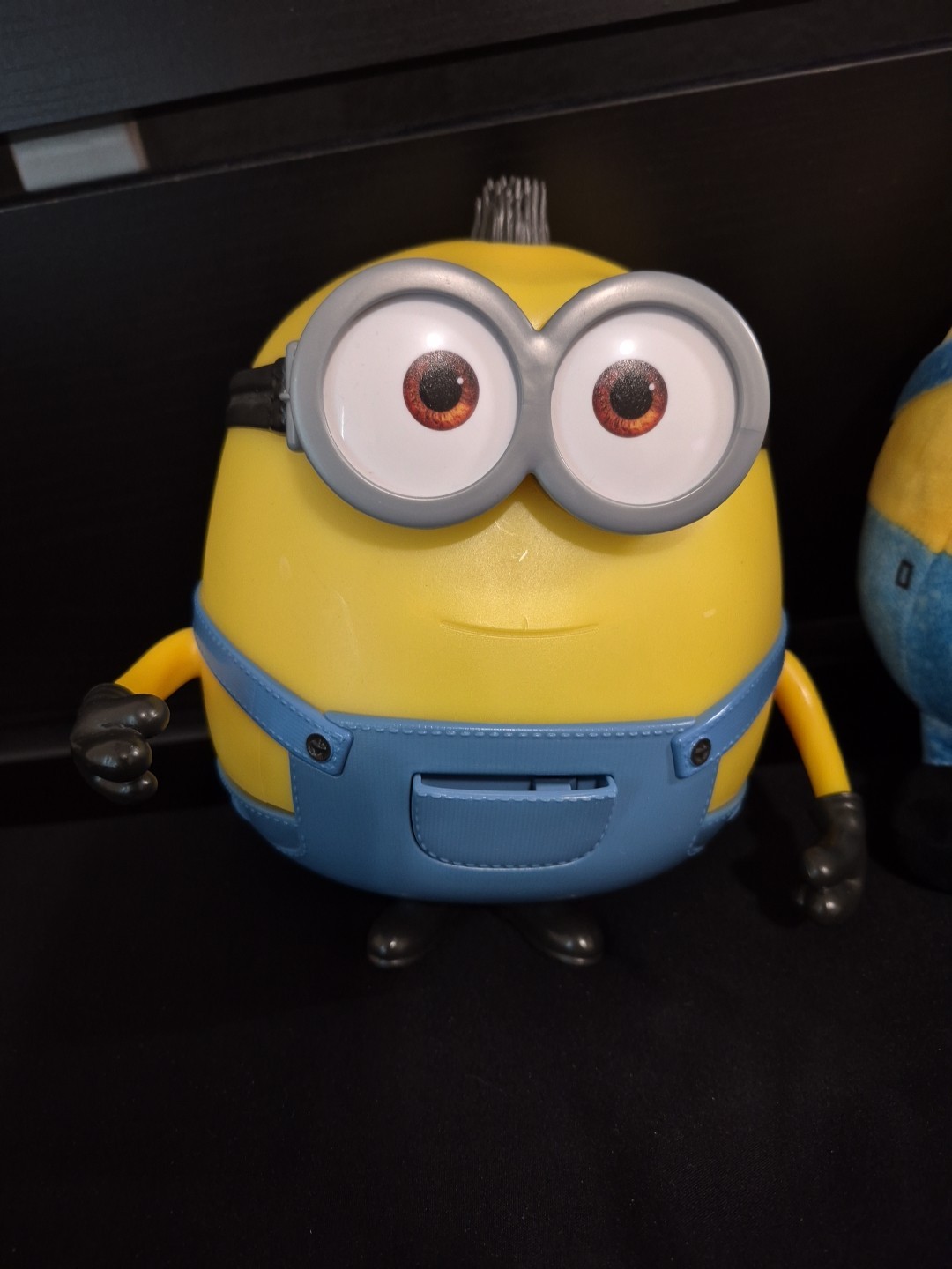 Lot of 4 Minions : Babble Otto, Kevin, Bob w/bear, Mega Gus Plush Toys!