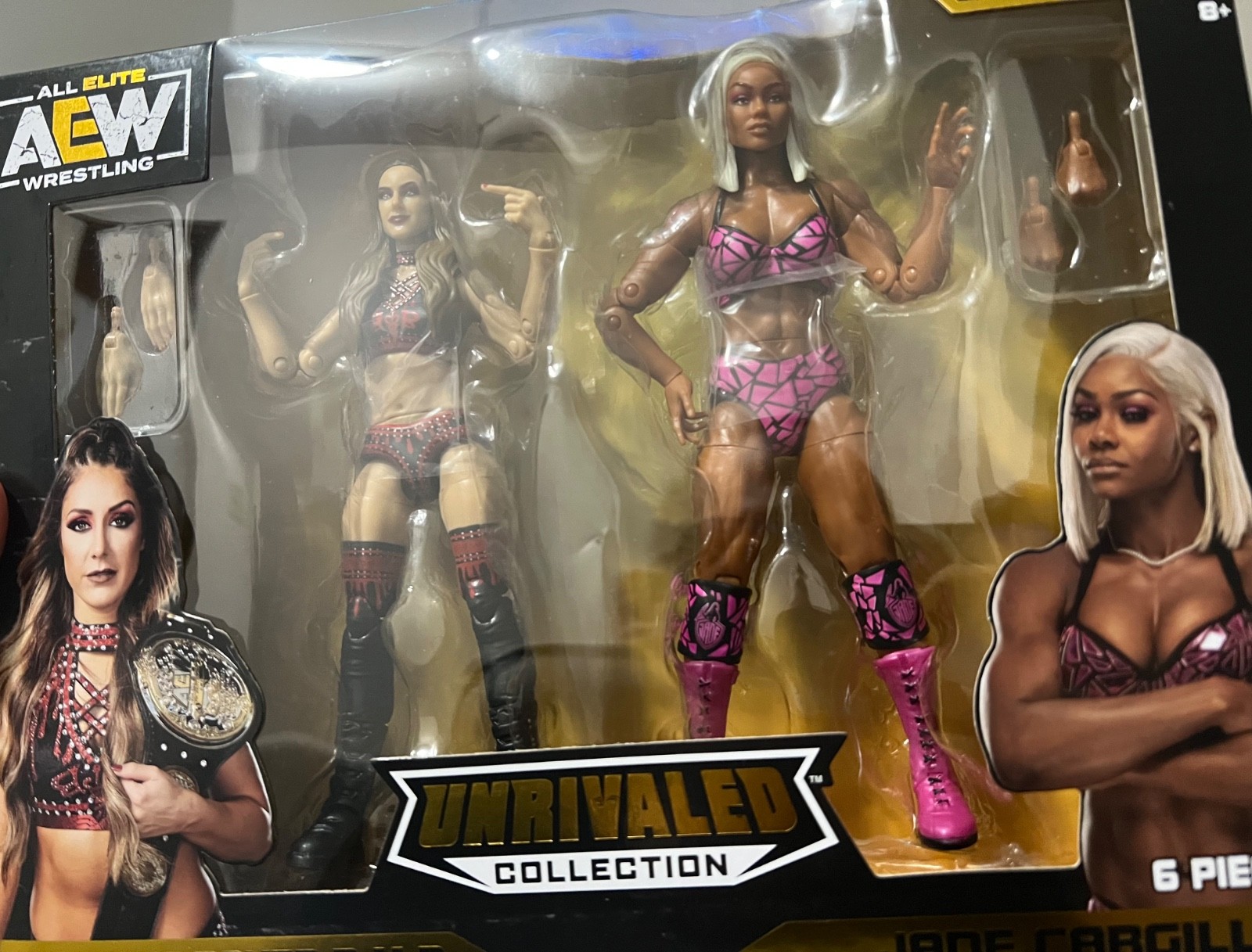 aew Jade cargill and Britt Baker 2 pack (no belts)
