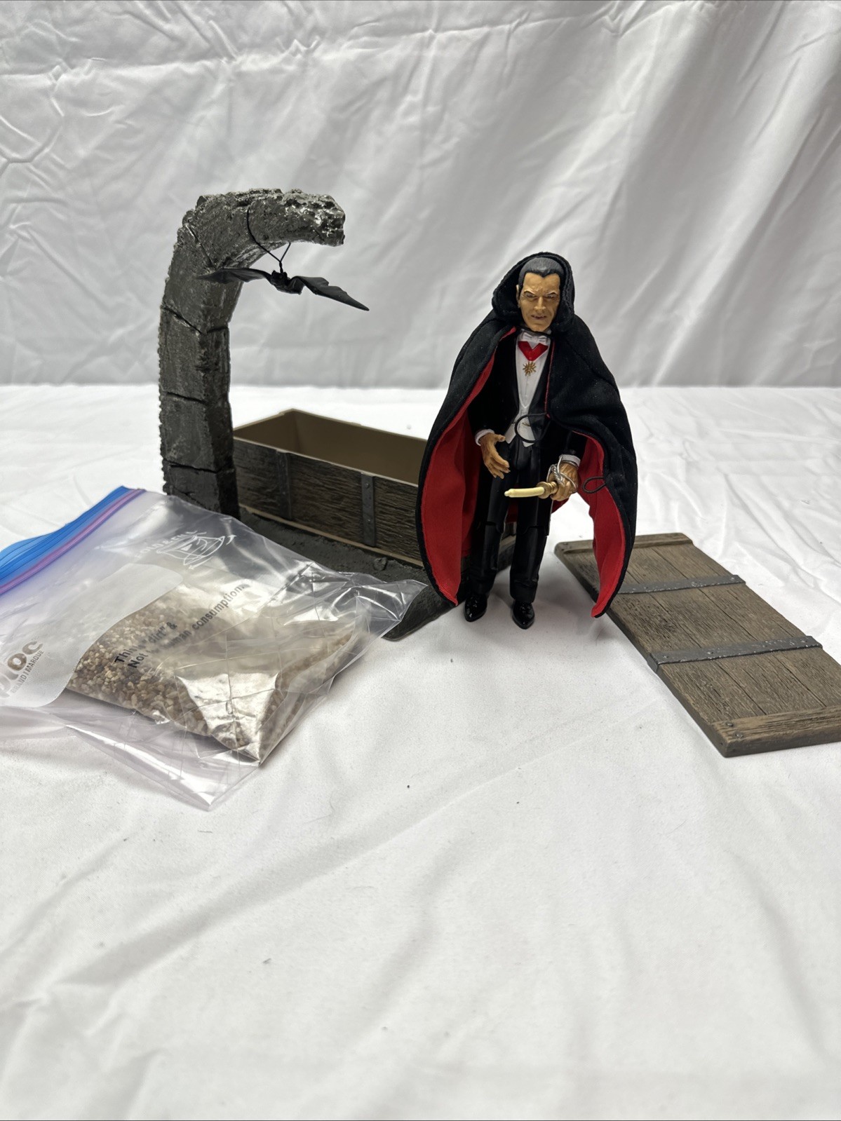 MONSTERS 2003 JAKKS PACIFIC Loose DRACULA B & W VARIANT
