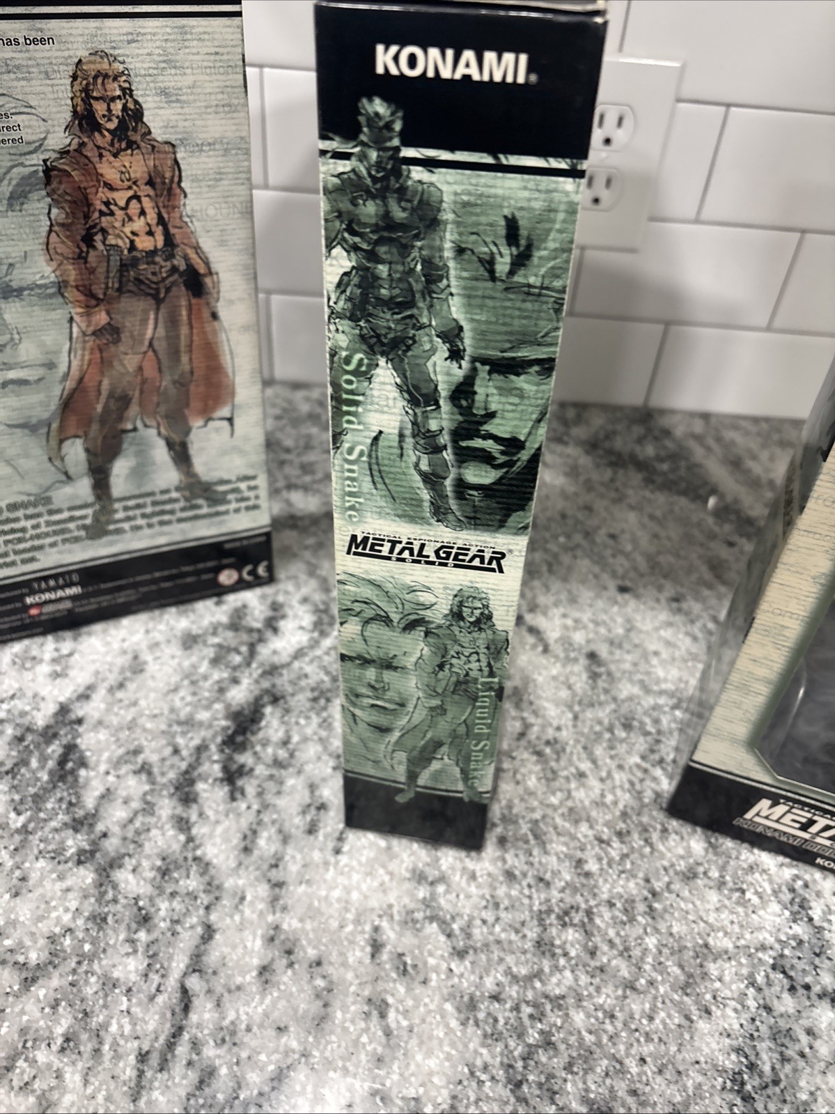 Metal Gear Solid Konami Doll Collection 12&Prime; Solid Snake, Liquid Snake & Sniper W
