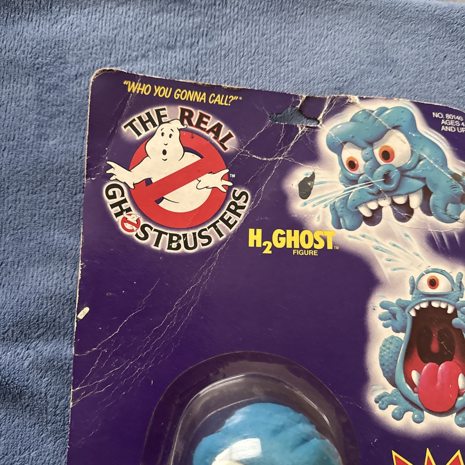 H2 Ghost The Real Ghostbusters 1986 Kenner Action Figure NEW SEALED