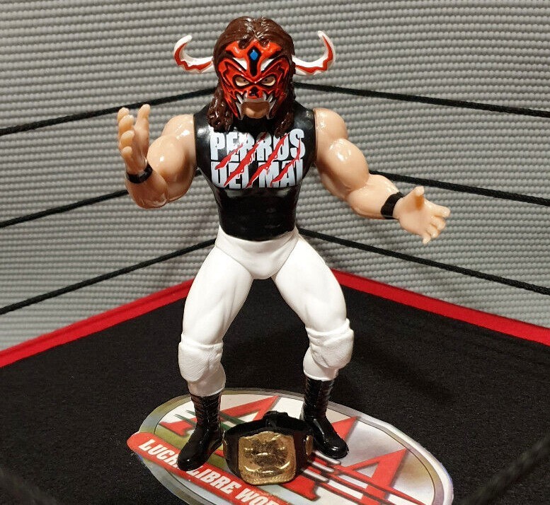 PSICOSIS Wrestler Toy 7&Prime; Tall – Juguete de Luchador WWE AAA CMLL