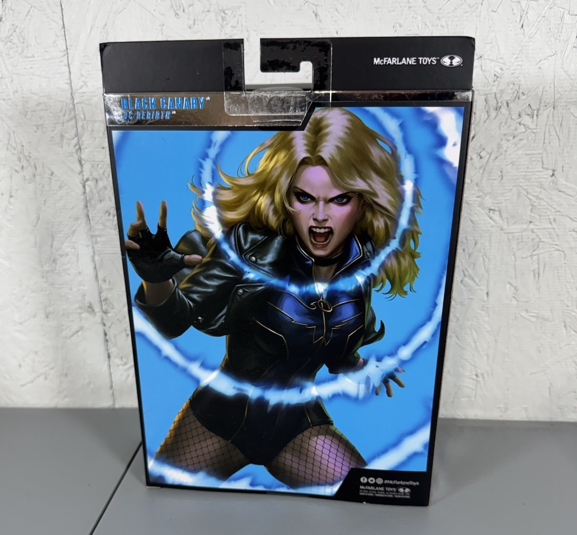 DC Multiverse McFarlane Collector Edition Black Canary DC Rebirth #54 7-Inch