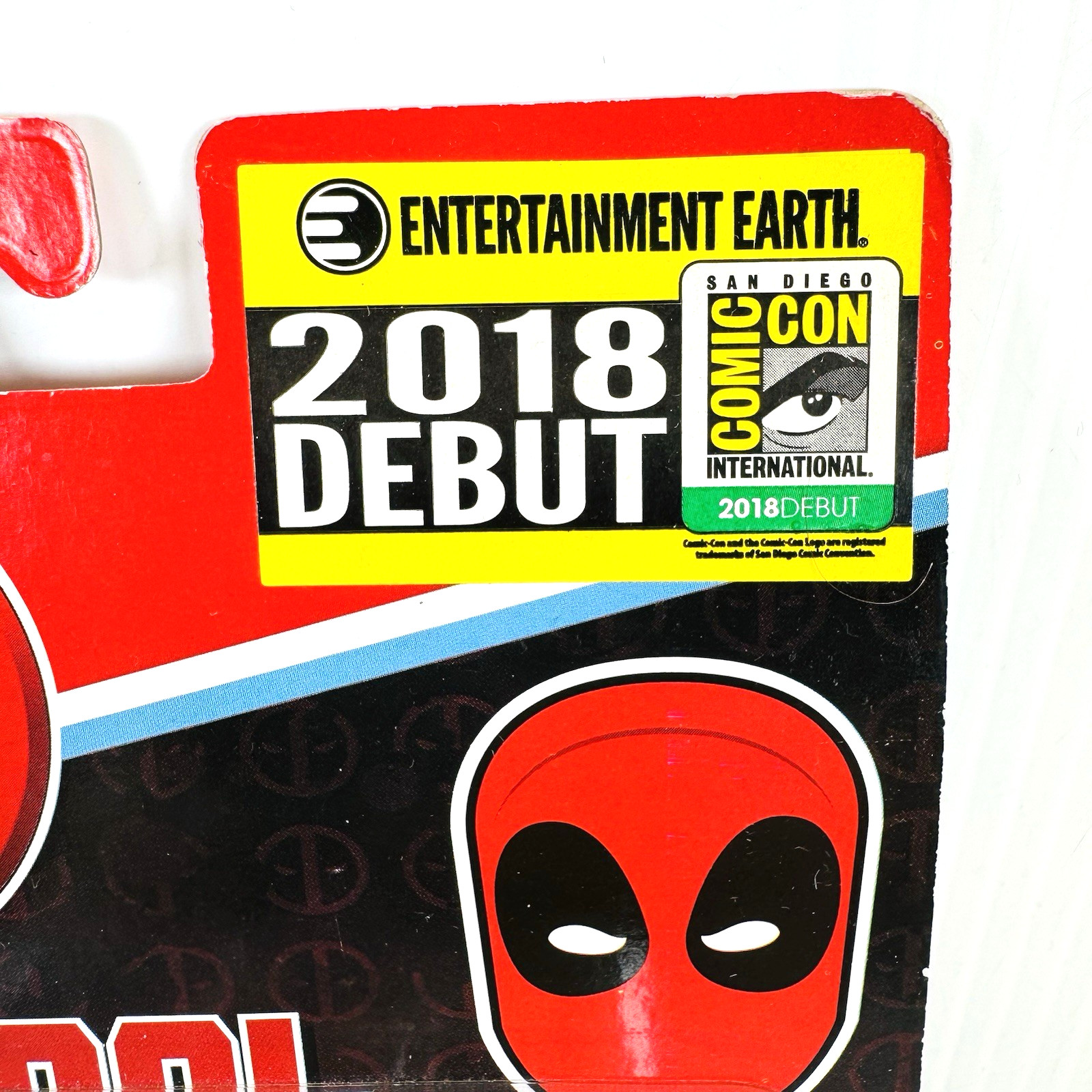 ROB LIEFELD Signed Deadpool & Cable Wooden Push Puppet 2018 SDCC Debut
