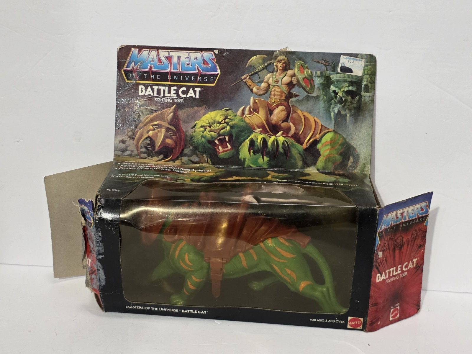 Vintage 1982 Battle Cat In Original Box MOTU Masters Of The Universe He-man