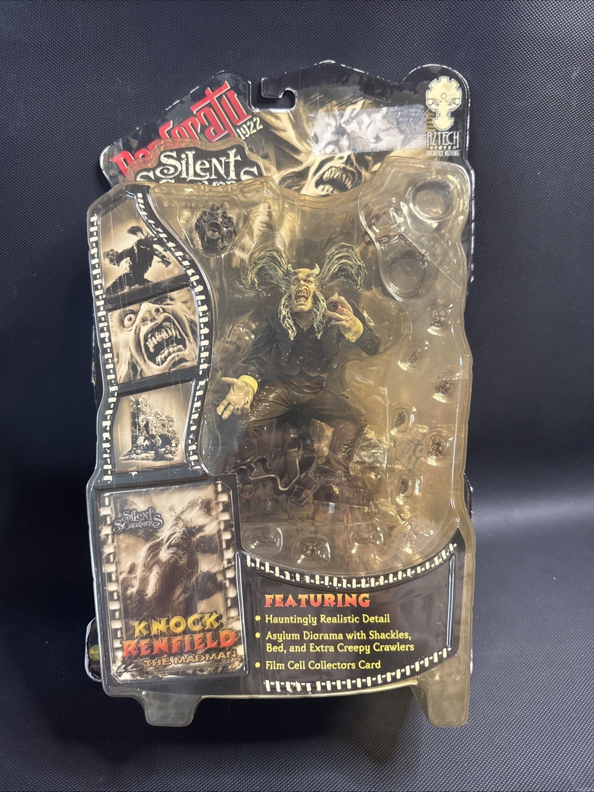 Silent Screamers Series 1 Nosferatu 1922 |Knock Renfield the Madman Figure Card