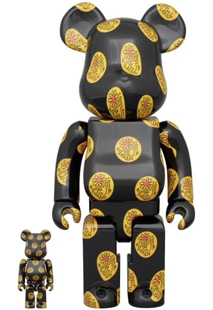 BE@RBRICK KEITH HARING 12th Ver. 100% & 400% Bearbrick Figure New Box