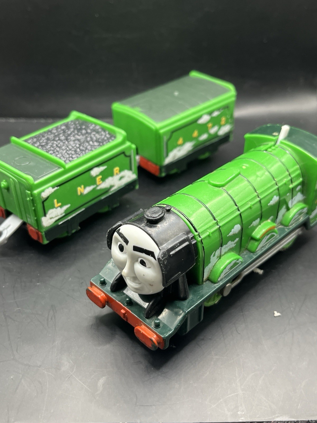 Complete Thomas Trackmaster Flying Scotsman Motorized Train Engine WORKS