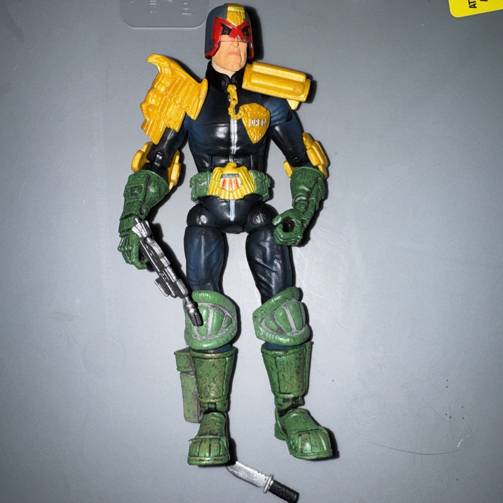 ToyBiz Marvel Legendary Comic Book Heroes PITT Series Judge Dredd NO BAF