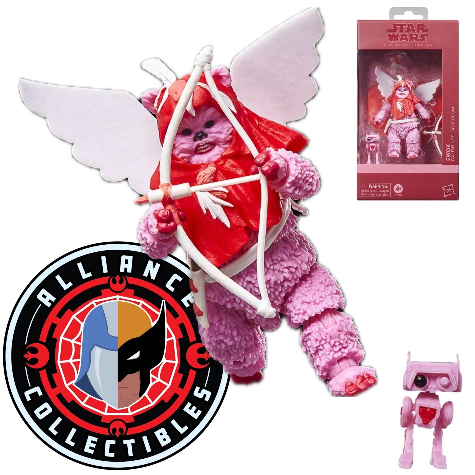 2026 Star Wars Black Series Valentine&rsquo;s Day Holiday CUPID EWOK 6&Prime; Hasbro Figure