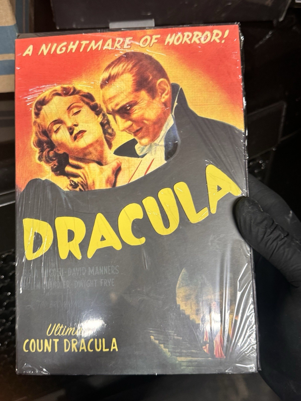 ULTIMATE COUNT DRACULA 7&Prime; NECA BLACK & WHITE ACTION FIGURE HORROR Nice Box NEW