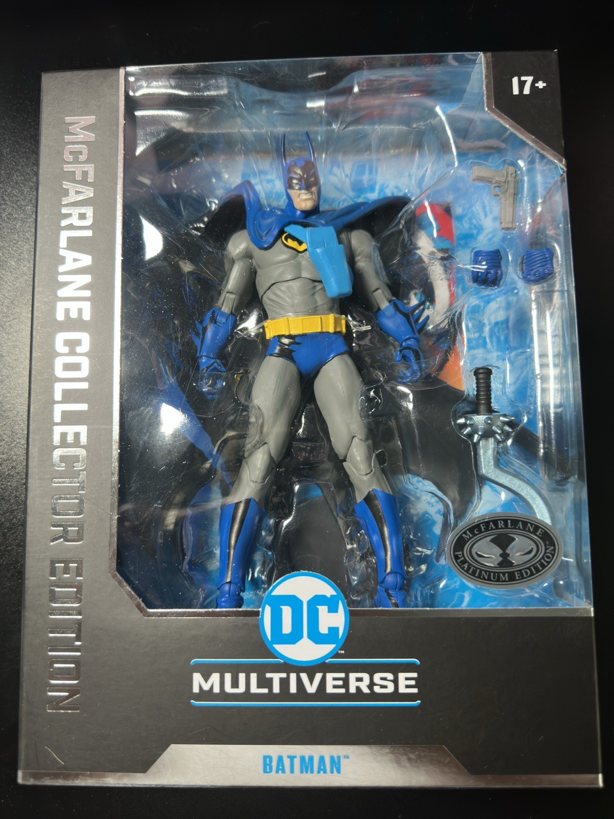 DC McFarlane Collector Edition Wave 10 #34 Batman Year Two 7in PLATINUM
