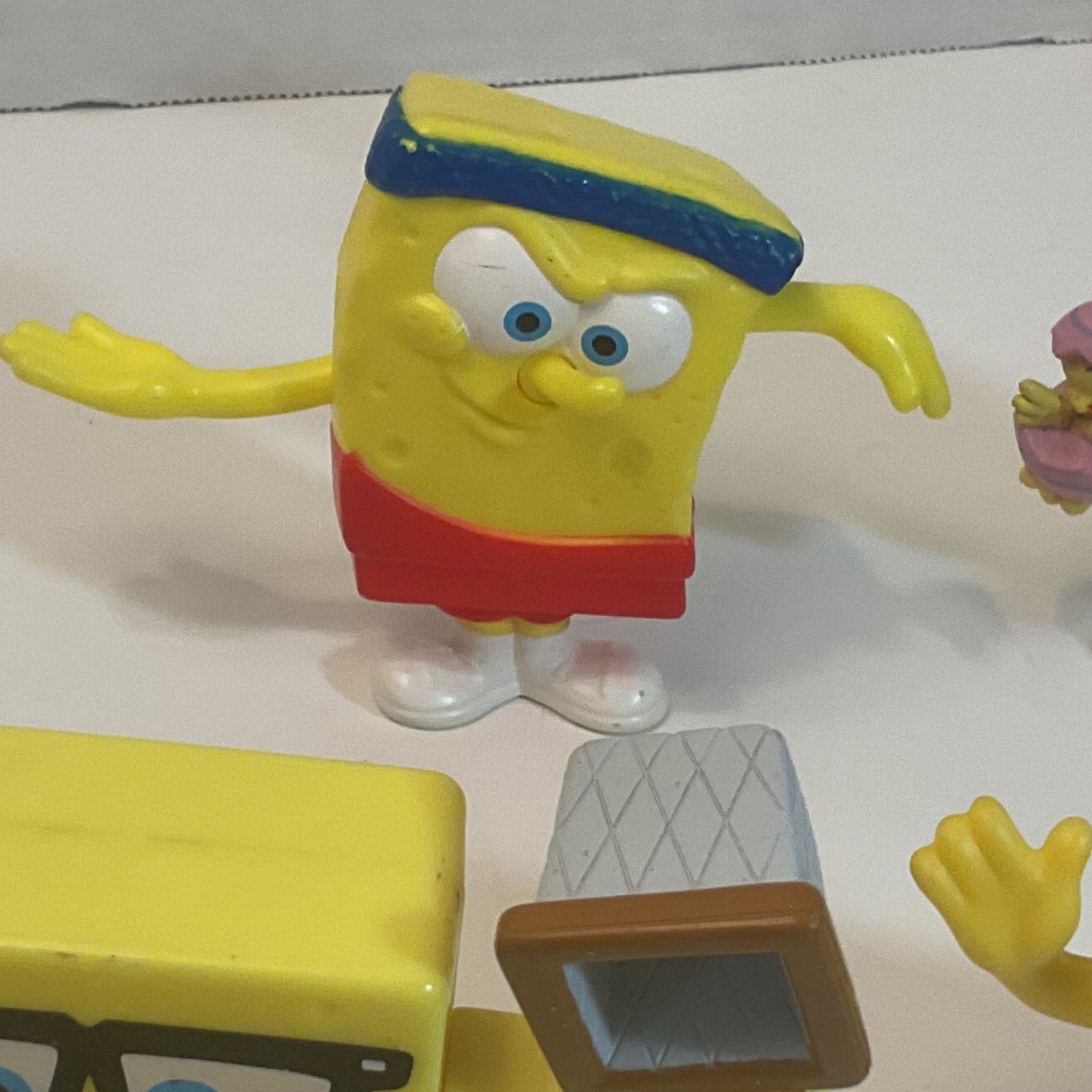 Nickelodeon SpongeBob SquarePants Figures Viacom Burger King Lot of 8