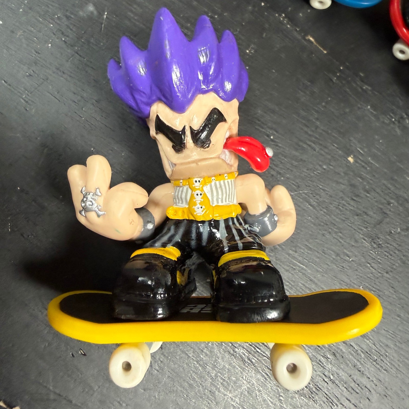 Tech Deck Dudes Evolution Figure Lot of 13 Trading Cards Tattoos X-Concepts Y2K