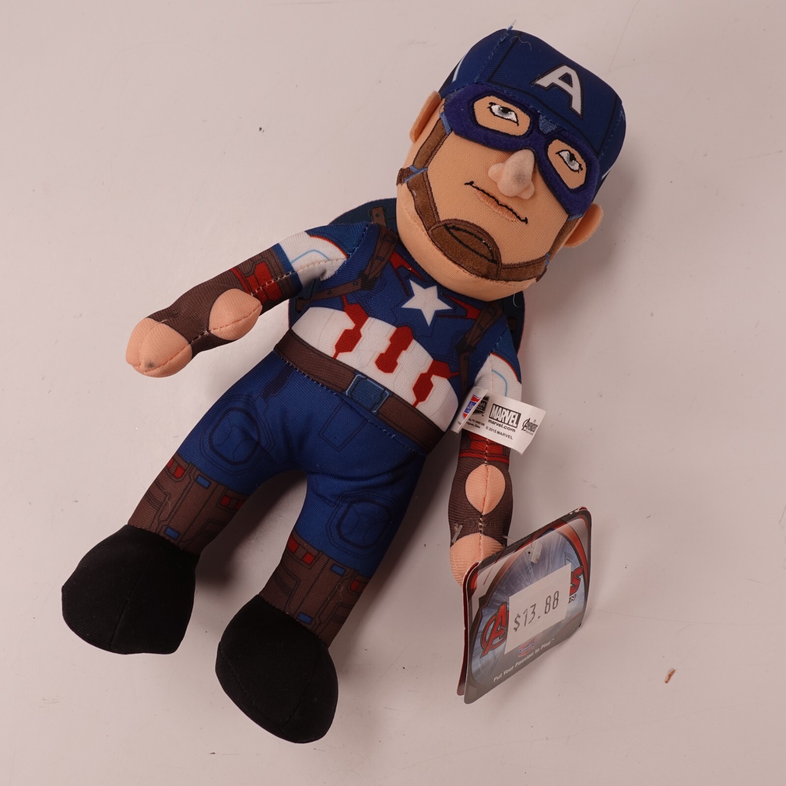 Marvel Avengers Captain America 10&Prime; Plush Doll Figure Chris Evans New