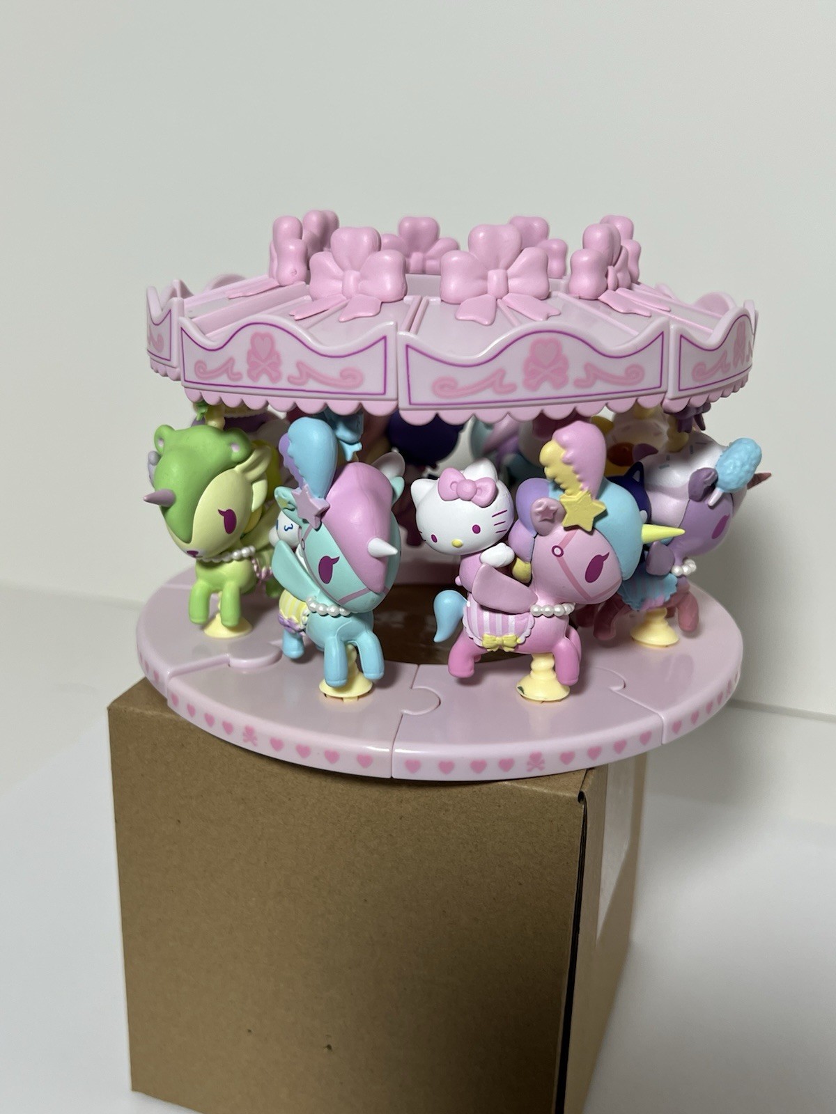 Tokidoki Sweet Pink Carousel Chococat & Sweet Stuff 3&Prime; Vinyl Figure New w/ Box