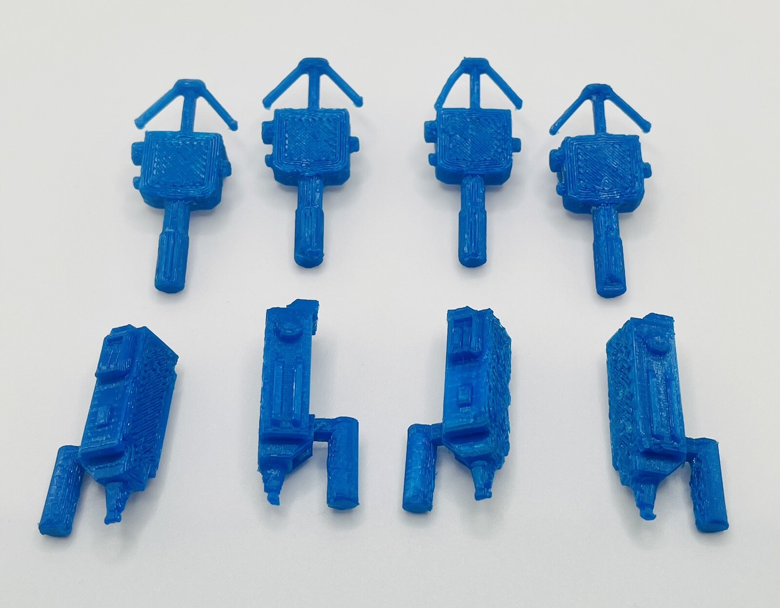 Vintage Kenner The Real Ghostbusters Set Of PKE Meter & Traps 8x 3D Printed