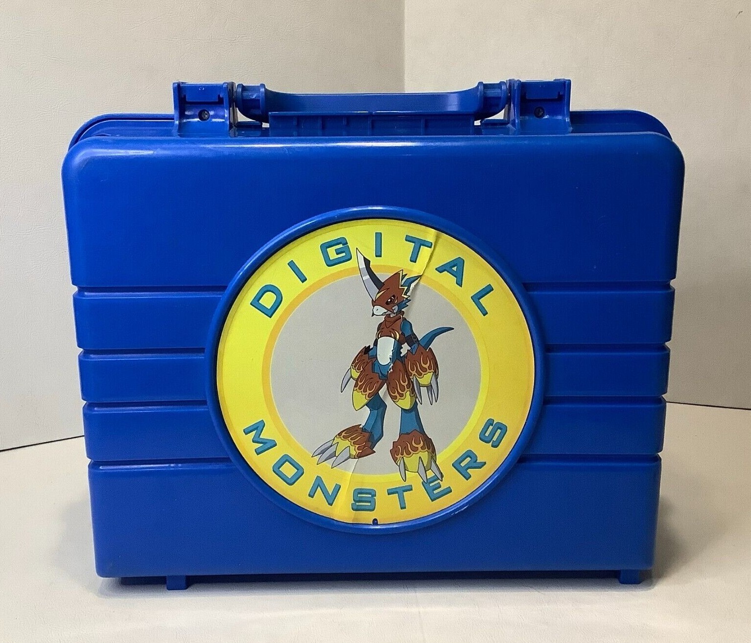Vintage Digimon Digital Monsters Carrying Case for Cards and Figures Board Game