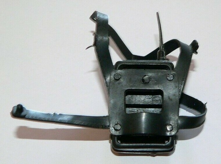 Gi Joe Black Backpack with Straps Communication