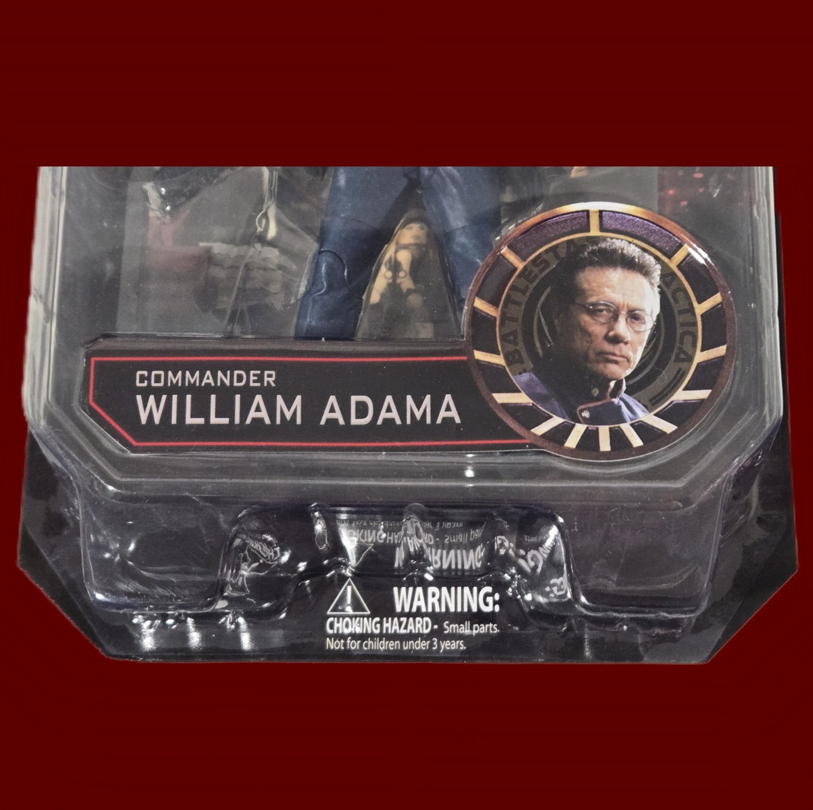Commander William Adama Battlestar Galactica Figure 2009 Diamond Select New