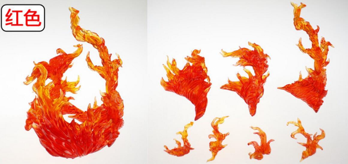 EFFECT BURNING FLAME FIRE 1/6 figure hot toys Gundam Kamen Rider Phicen ❶USA❶